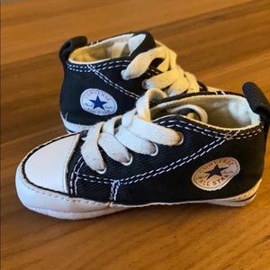 Baby Converse Sz 2 Black Chuck Taylor All Star